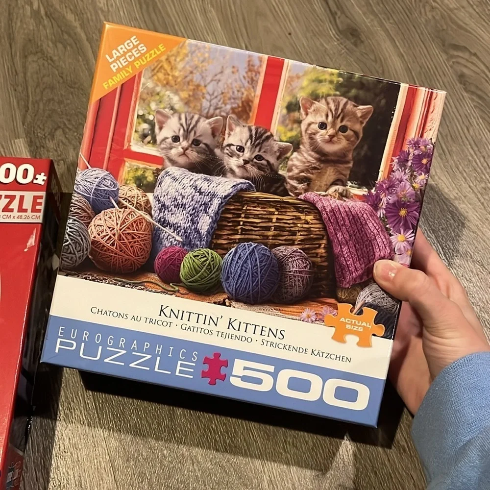Sure-Lox kitten puzzles